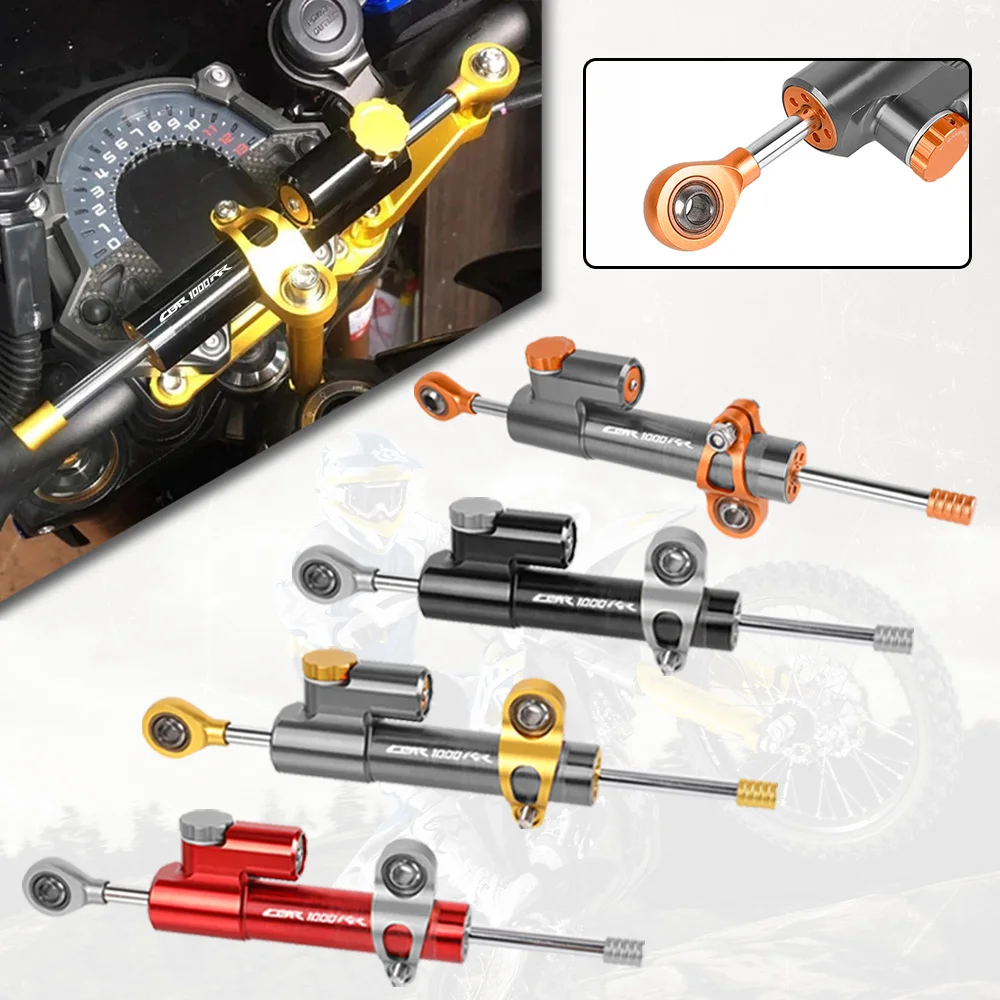 لهوندا CBR1000RR CBR 1000RR 1000 RR 2004-2020 2021 2022 2023 2024 2025 دراجة نارية CNC قابل للتعديل التوجيه المثبط استقرار