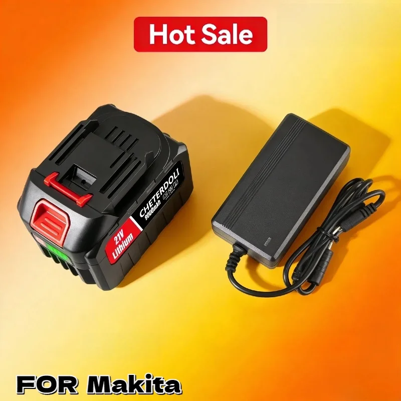 

18V/21V 3Ah-9Ah Rechargeable Lithium Battery High Performance Replacement for Makita BL1850B BL1840B BL1440 BL1830B BL1415 Tools