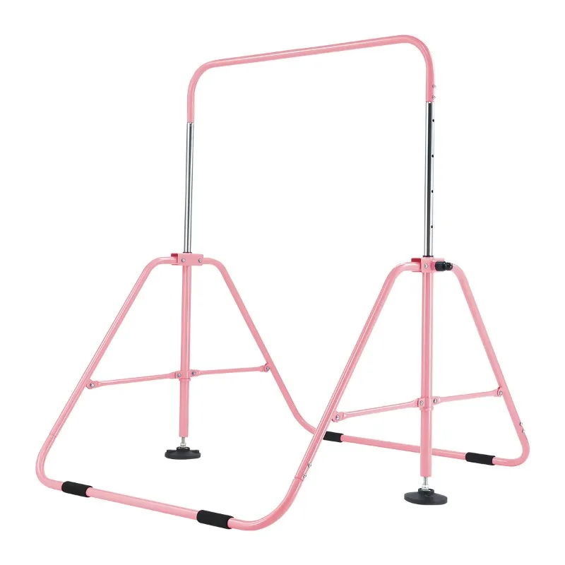 2026 Home Gymnastic Equipment Kids Adjustable Junior Training Uneven Bar Gymnastic Bars For Children Indoor Daily Skill Practice