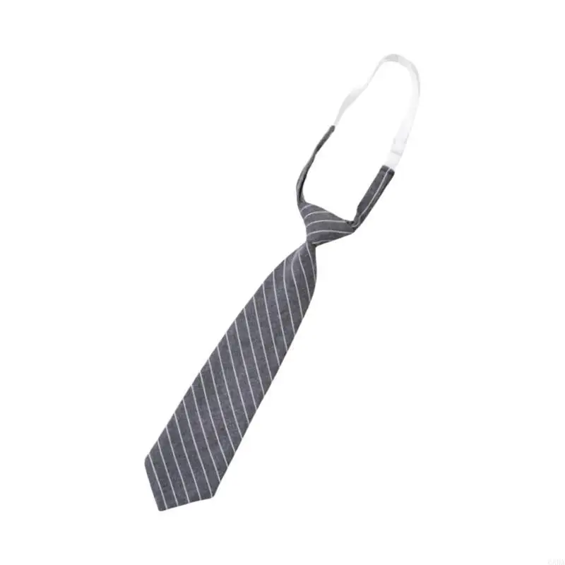 Jk Uniform Striped Ties Detachable Collar Japan Jk seifuku Cosplay Pre-tied Tie Schoolgirl JK Suit Neckwear 6XDA