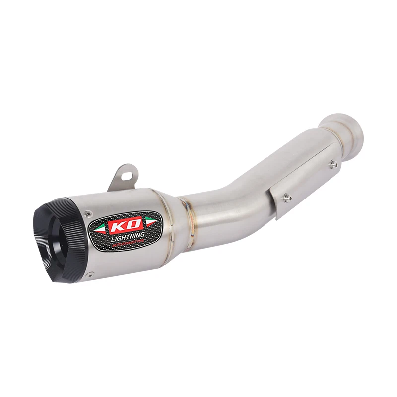 

Slip On For CFMOTO NK800 2023-2025 Motorcycle Exhaust System Muffler Link Pipe Stainless Steel Escape Rear Can