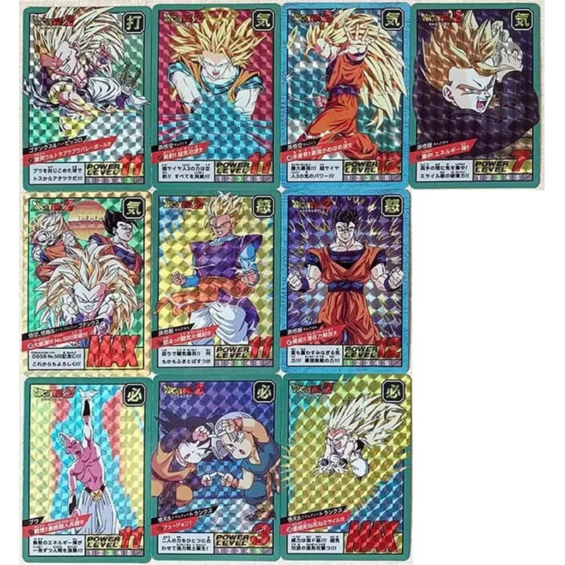 Dragon Ball Karty kolekcjonerskie Gry dla chłopców Zabawki Gry stołowe Prezenty urodzinowe DIY Anime Ox-King Pilaf Kakarotto Karty Flash Premium