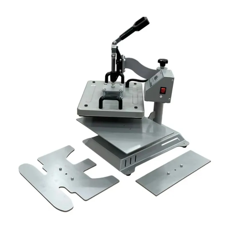 Manual Shoe Heat Press 11x15 Inch 1200W Featuring Swing Away Design For Easy Material Loading