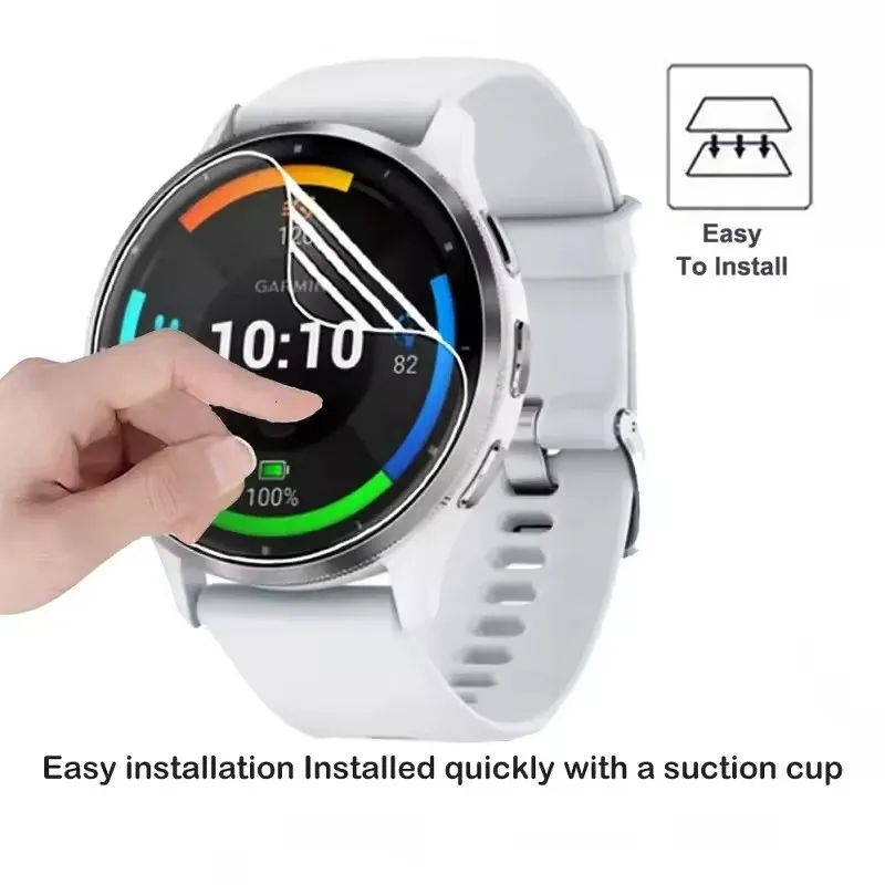 1-5Pcs Watch Hydrogel Film For Garmin Forerunner 165 Music 45 55 220 225 230 235 245 255 255s 265 265S Screen Protector image 3