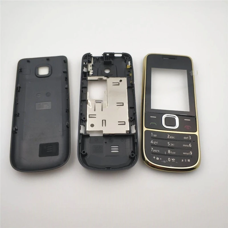 

For Nokia 2700 Full Housing Cover Door Frame + Battery Back Cover + Keypad