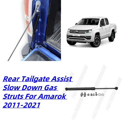 Imagen 2 del producto HANSSENTUNE-amortiguador de soporte de elevación para puerta trasera, amortiguador de Gas lento para Volkswagen Amarok 2011-2021