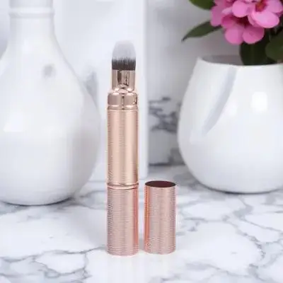 

Dual-Ended Makeup Brush Retractable Powder Concealer Foundation Blending Tool For Loose Powder Cosmetics Women