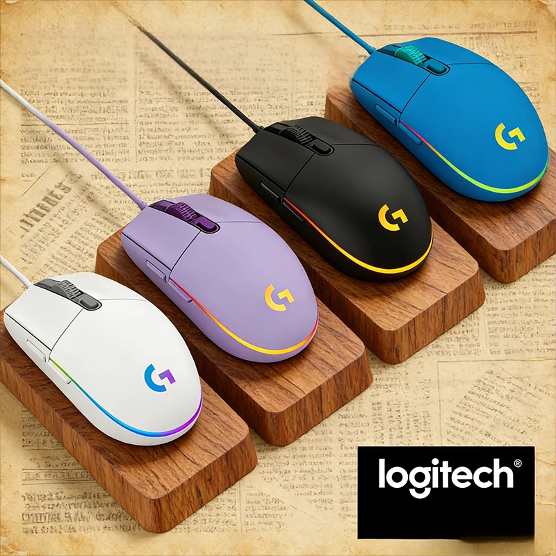 

Grab It Now! Logitech G203 Wired Mouse with 6 Buttons & Multi-Color