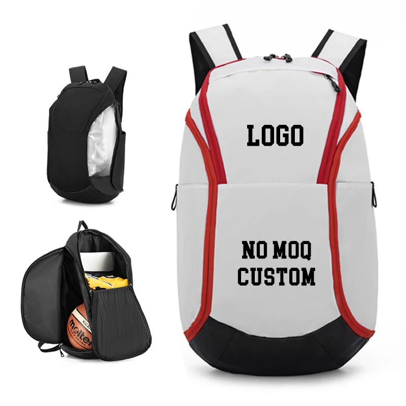 

2024 Basketball Backpacks Waterproof Nylon Casual Sport Travel Gym Basketball Youth Football Team Soccer Bags Backpack