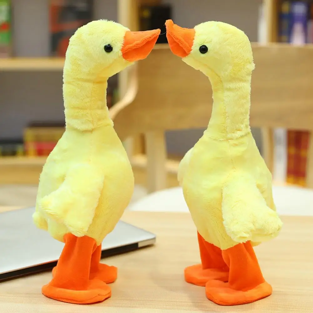 

Plush Duck Toy PP Cotton for Relax Educational Funny Musical Yellow Duck Stuffed Toy for Relax