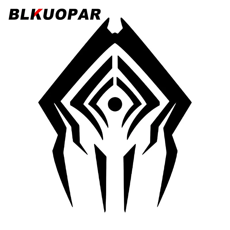 BLKUOPAR Warframe Stalker Car Stickers Sunscreen Scratch Proof Holographic Graphics Laser Decals Creativite Car Door Decoration