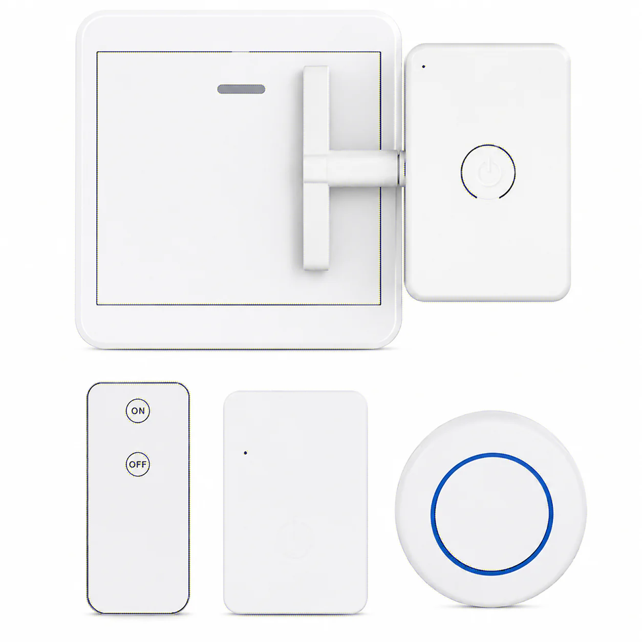 Intelligent Wireless Control Light Switch off Tool USB Rechargeable Automatic Button Pusher Lazy Remote Control for Home Automat