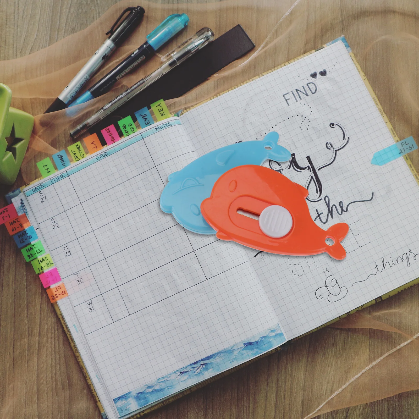 20 قطعة أداة سلامة صغيرة على شكل الحوت شفرة صلبة للمغلف حزمة صندوق القاطع مكتب مستودع المدرسة استخدام الفن