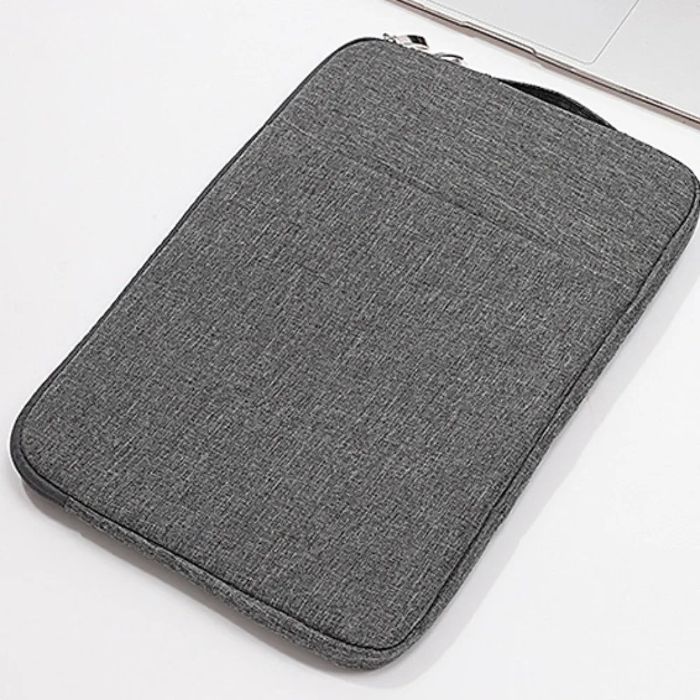 

With Handle Portable Laptop Bags Waterproof Lightweight Laptop Case Dual Zipper Soft Material Notebook Sleeve Business Briefcase