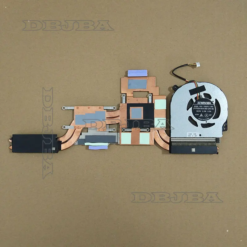 

CPU GPU FAN&Heatsink For CLEVO 6-31-NV4PN-102 EGC-70060S1-0AH P.PSSA-NV4-060-GP2-B 5V 2.5W 0.5A fan