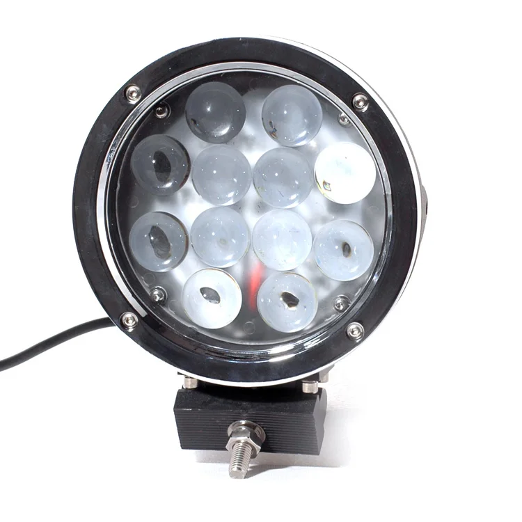 7 pollici 60W Led Work Light Spot Driving Lighting 6000K fendinebbia SUV ATV 4x4 illuminazione per Barra led 4x4 Off Road IP67