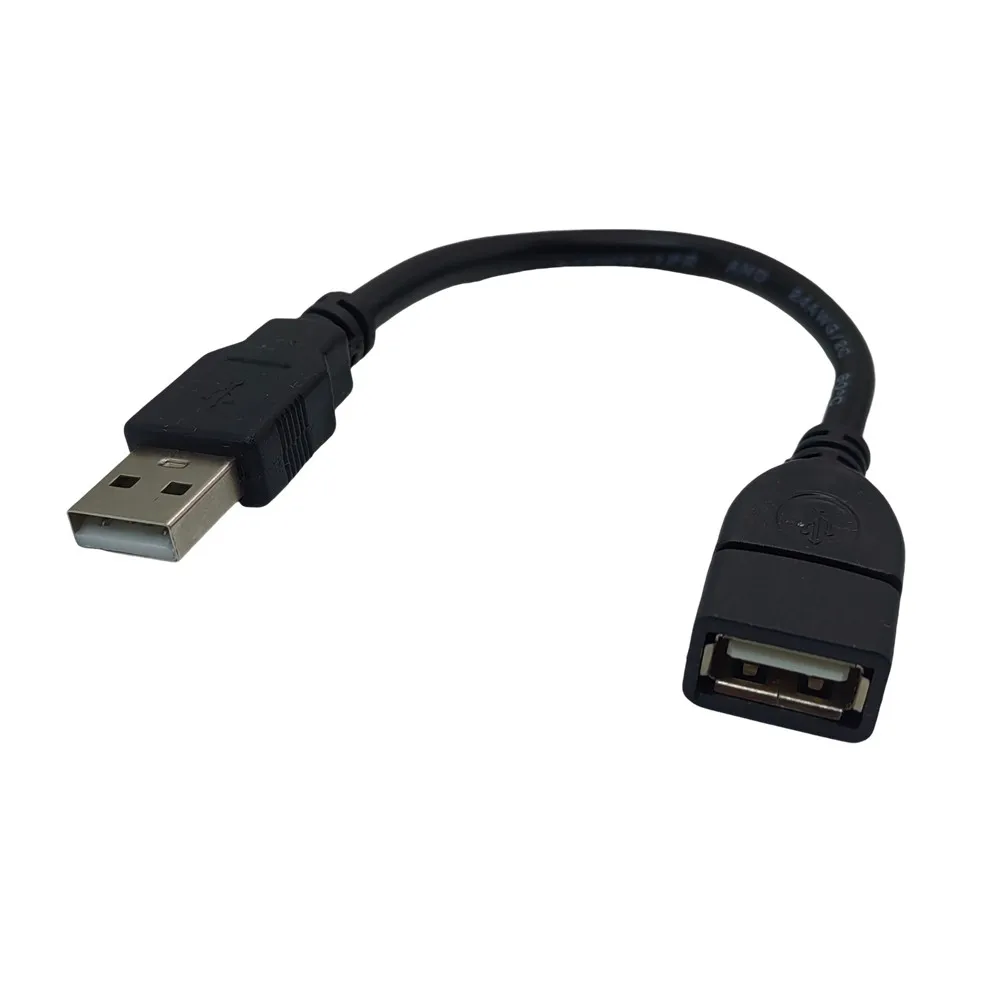 Krótki przedłużacz USB 2.0, przedłużacz USB męski na żeński do pendrive SB, czytnika kart, dysku twardego, klawiatury, myszy