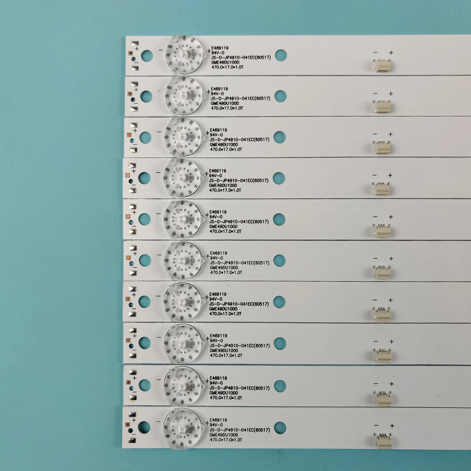 1 zestaw 10 sztuk 4led podświetlenie TV paski do YS-L E469119 E49DU1000 Mcpcb JS-D-JP4910-041EC(60517) DU49-1000 CTV5035SMART