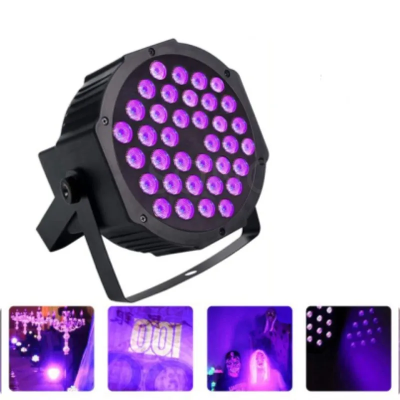 

HOT LED Flat Par 18x3W/36x3W UV Family Birthday Party Theater Wedding Stage Lighting