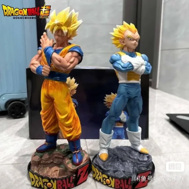 

30/32.5cm Anime Dragon Ball Gk Aftershock Son Goku Vegeta Super Saiyan Anime Figures Model Figurines Gift For Kids Toys