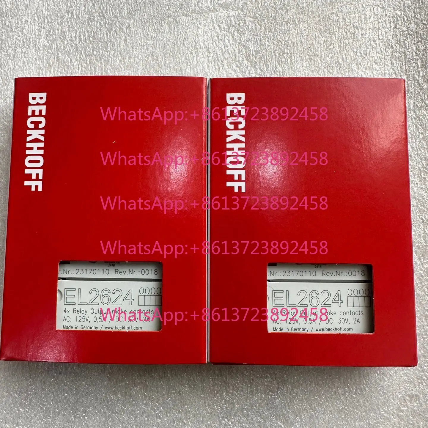 Beckhoff module EL2624 is brand new and original.