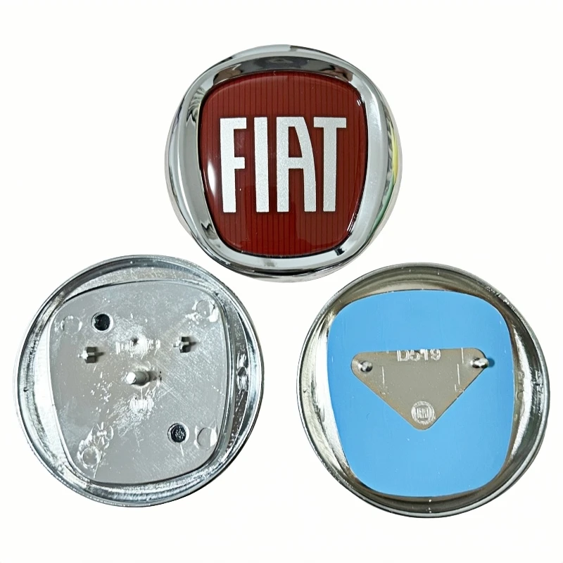 95/120mm ABS Emblem for FIAT Car Hood - Accessory for DobloTipo Panda Ducato Fiorino Grande Punto 500X 500 Freemont Stilo