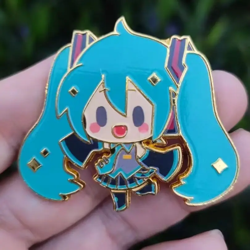 Virtual Singer Enamel Pin