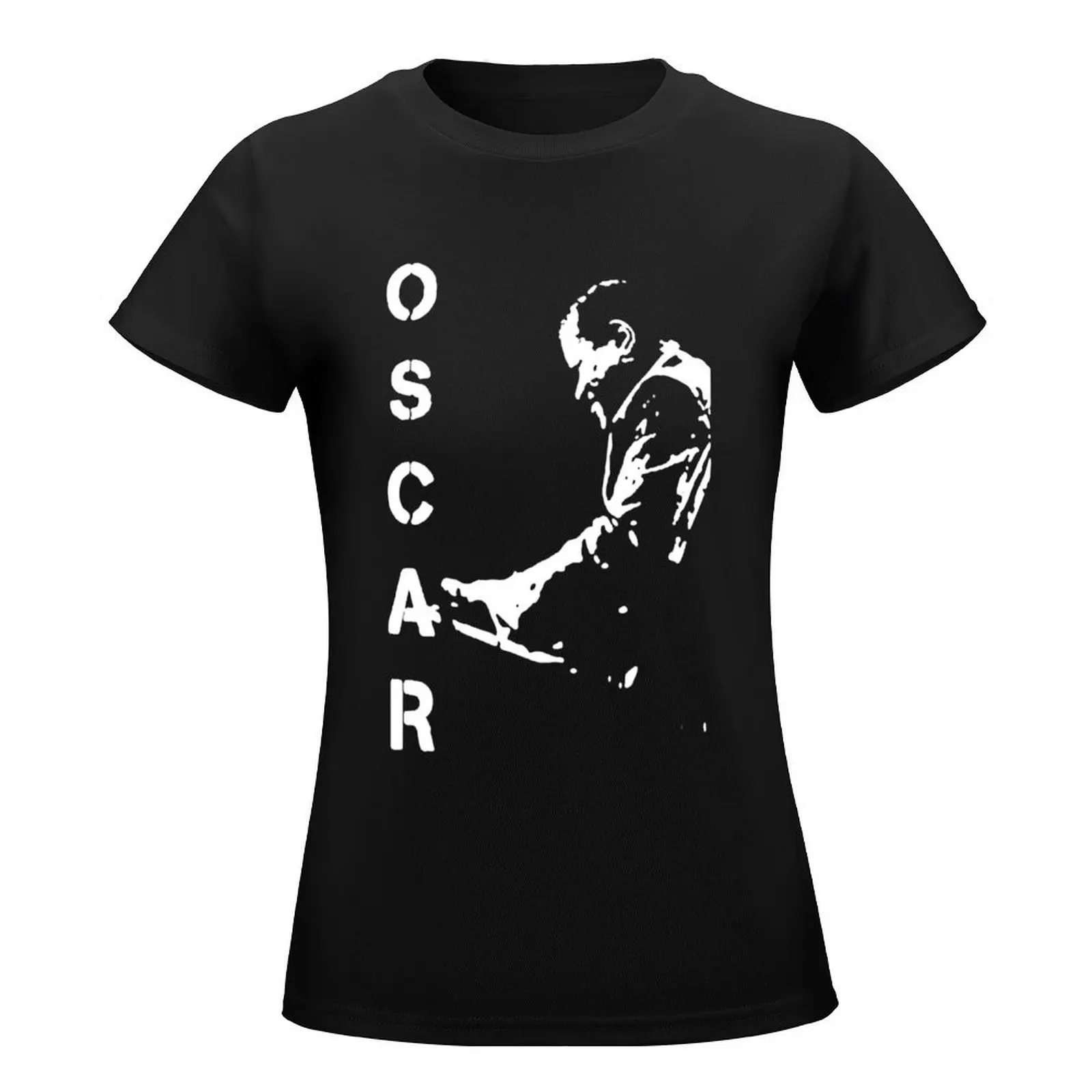 Oscar Peterson T-Shirt anime clothes hippie clothes Female clothing animal print shirt for girls cat shirts for Women