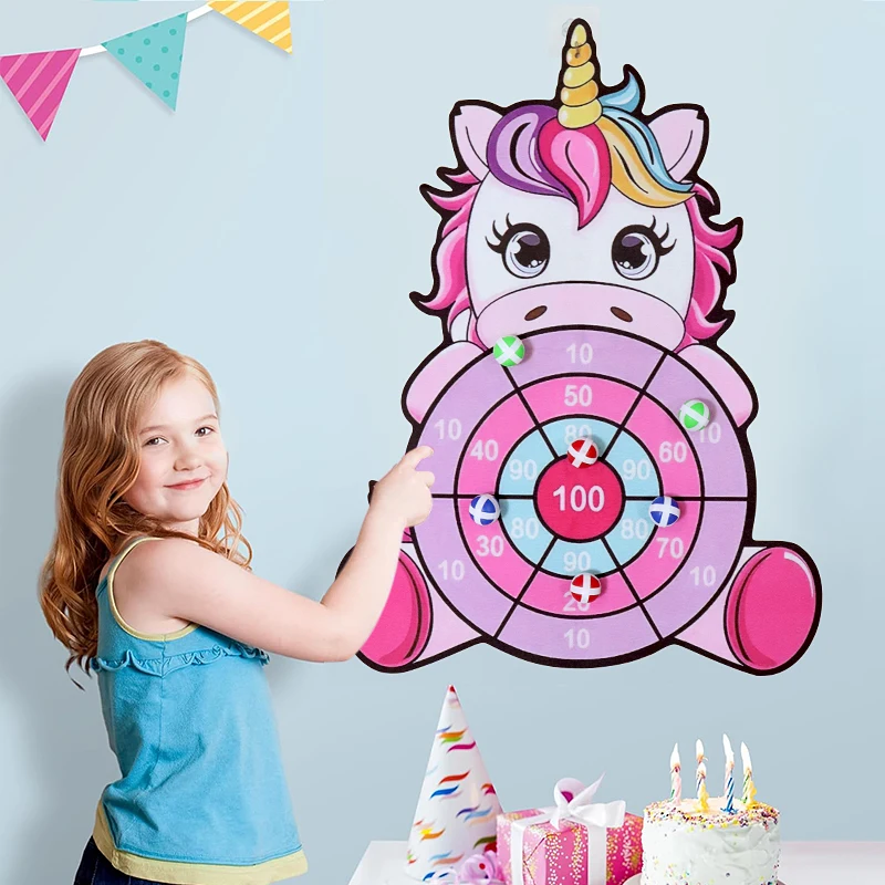 Nowa Duża Tablica do Gry w Darta z Kulami Samoprzylepnymi Zabawka Edukacyjna dla Dzieci Gry Sportowe Interaktywne do Użytku Wewnętrznego i Zewnętrznego Popularne Gry Imprezowe