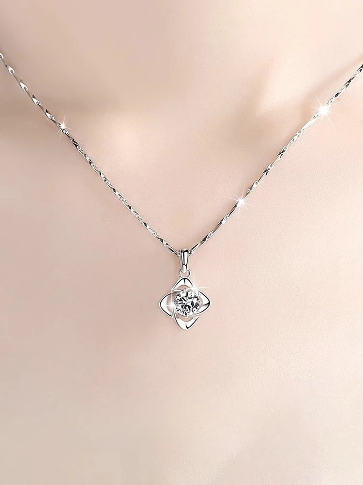 Dainty Minimalist Necklace for Women, Trendy Luxury Small Pendant, Ideal Jewelry Gift for Her
