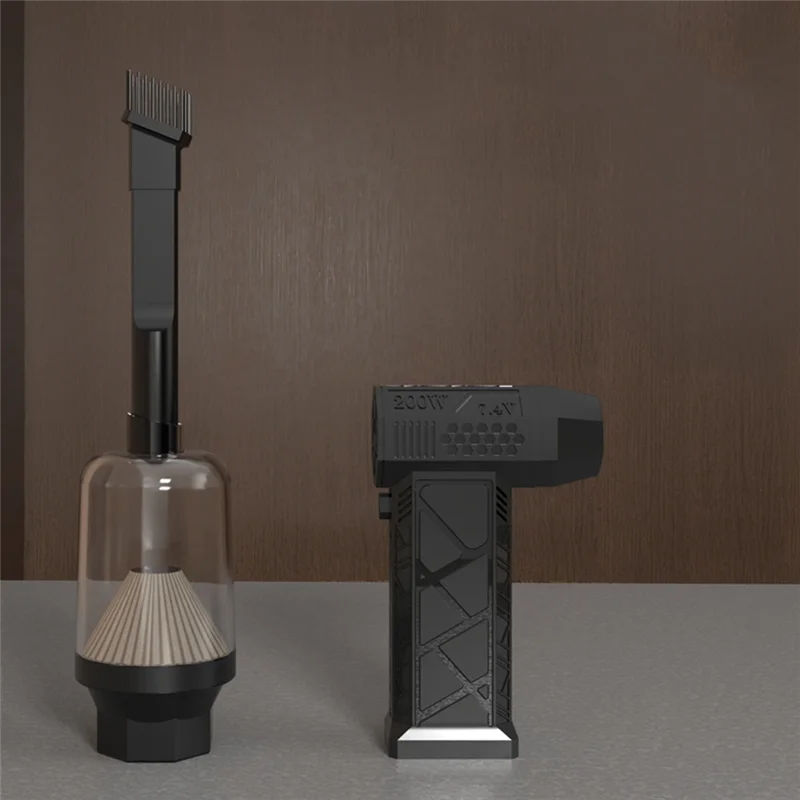 

Бесщеточный двигатель AT51-130000 об/мин, беспроводной всасывающий и выдувной вентилятор двойного назначения, перезаряжаемый через USB, мощный вентилятор, мини-турбоструйный вентилятор