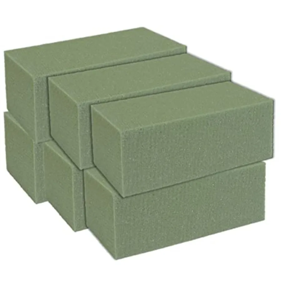 

Блоки флористической пены Kedudes Premium Dry, 12 штук - Пенопластовые блоки для цветочных композиций и поделок - Сухие пены для искусственных цветов