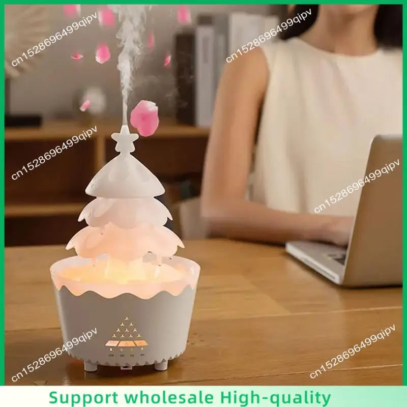 

ABSF Lucky Tree ароматерапия диффузоры эфирного масла вращающийся капельный увлажнитель воды для дома 250 мл 7 цветных лампочек