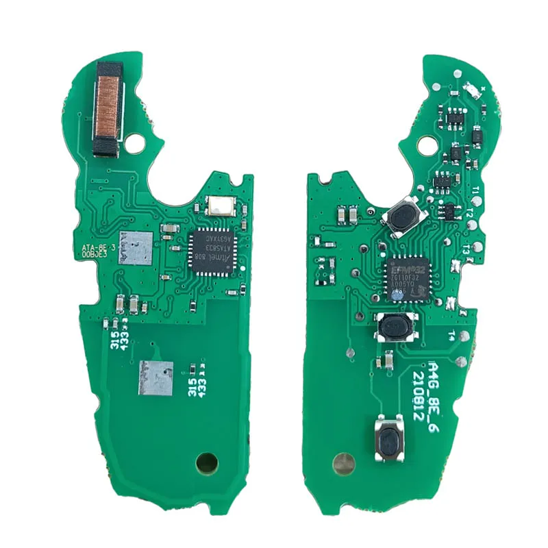 CN 008065   433 MHz 8E Chip FCC 4F0 837 220 M für Audi A6 Fernbedienung Klappschlüsselanhänger Aftermarket Autoschlüssel Fernbedienung