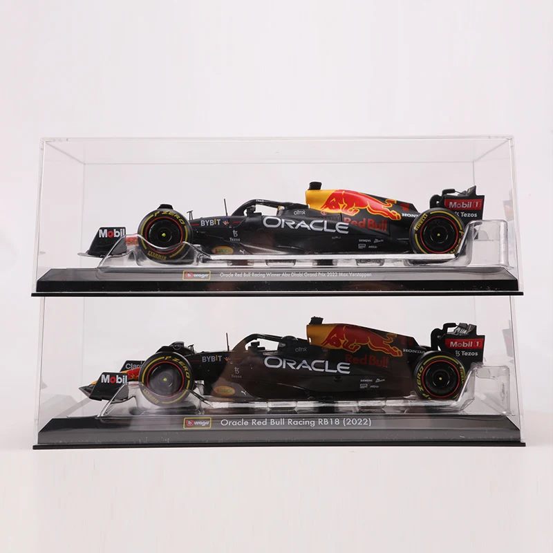 Bburago 1:24 Red Bull Racing RB18 2022 NO.1 &11 Alloy Luxury Vehicle Diecast Cars Model Toy Collection Gift