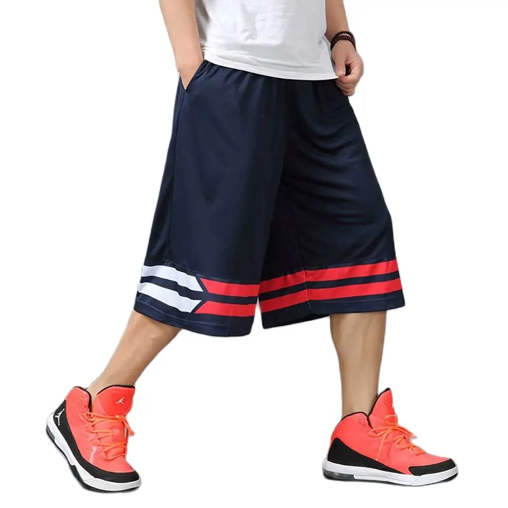 Summer Fashion Sportswear Shorts Men\'s Casual Loose Baggy Straight Boardshorts Streetwear Hiphop Harem Clothing