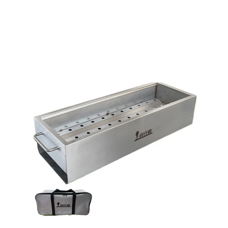 

Гриль из нержавеющей стали, уличный угольный бытовой утолщенный гриль, коммерческие шампуры, плита-гриль