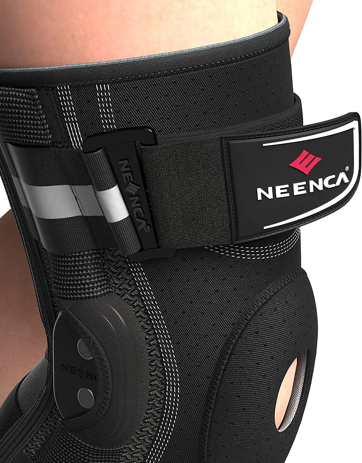 NEENCA Hinged Knee Brace for Knee Pain Knee Support with Side Stabilizers Joint Pain Relief Arthritis Meniscus Tear ACL PCL