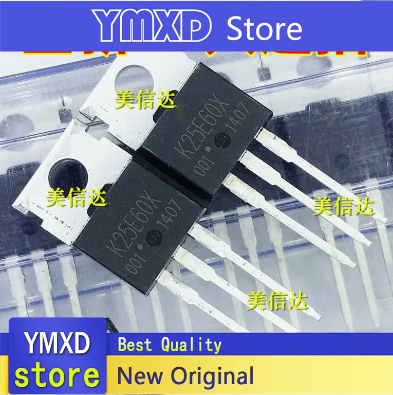 10 قطعة/الوحدة جديد الأصلي K25E60X TK25E60X 25A600V حقل التأثير أنبوب إلى-220 في الأسهم