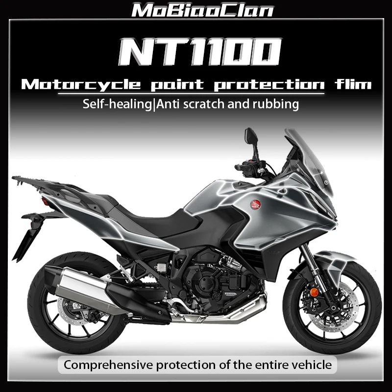 

For Honda NT1100 NT 1100 invisible car cover film TPU transparent film body fuel tank sticke rentire vehicle film accessories