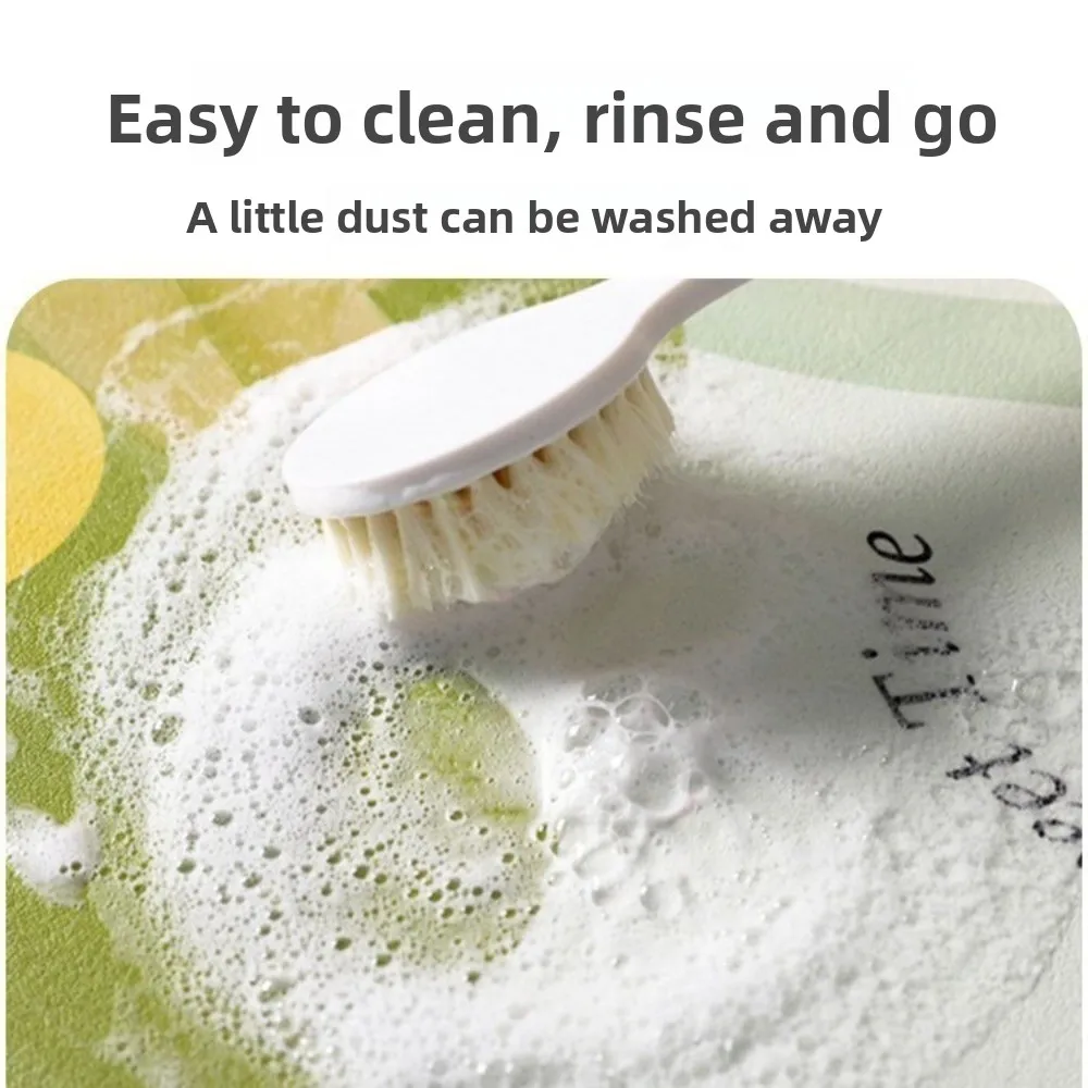 

Коврик для двери с узором Лошади на Новый год 2026, красный, влаговпитывающий, нескользящий, мягкий, для китайского Нового года