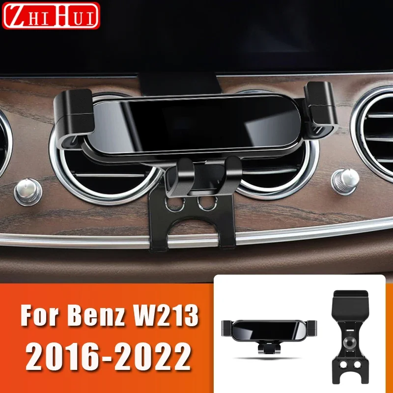 

For Mercedes Benz E-CLASS W213 Coupe C238 Car Mobile Phone Holder Air Vent Mount Bracket Gravity Phone Holder Auto Accessories