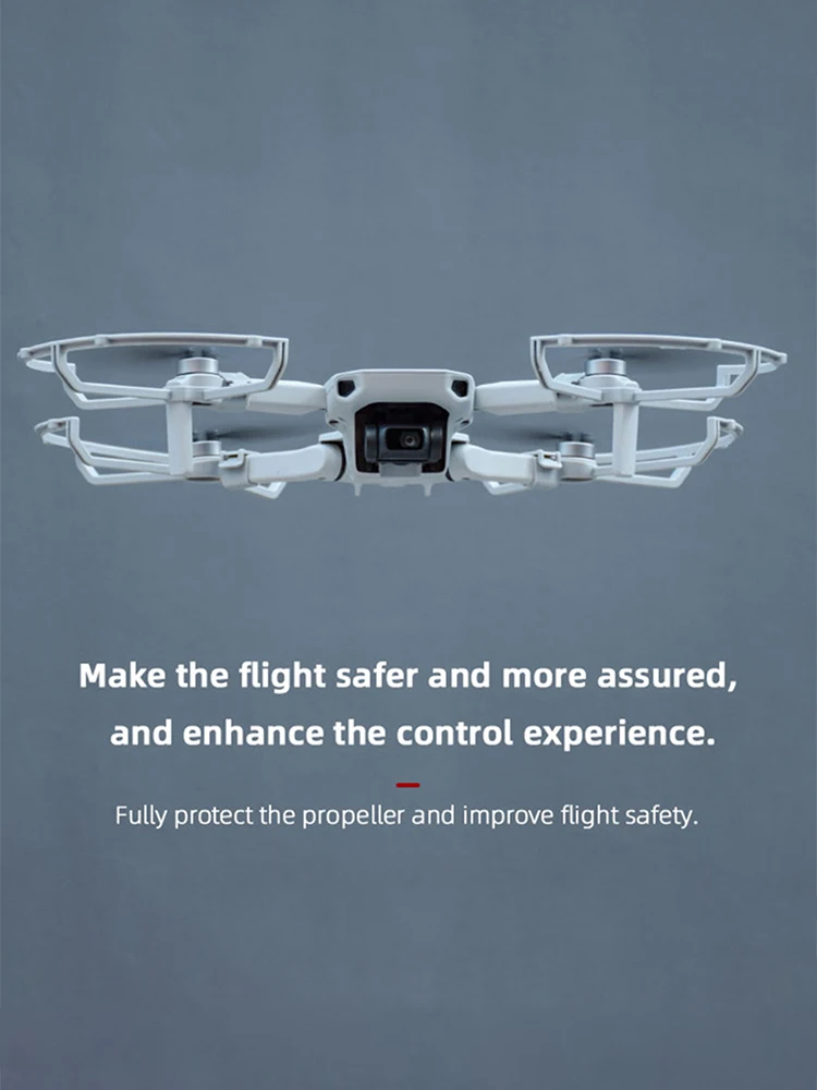 ملحقات الطائرة بدون طيار شفرة حامي الغيار حلقة المروحة الحرس ل DJI Mini SE/Mini 2/Mavic غطاء ممتص الصدمات الصغير