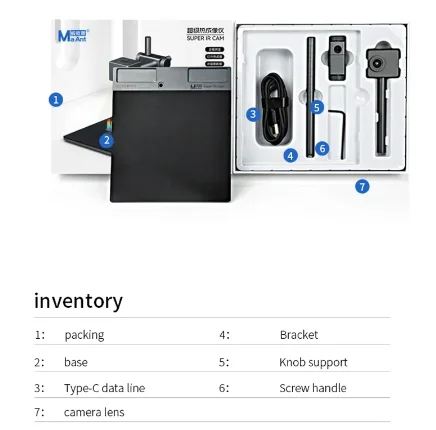 MaAnt 3D HD Camera Infrared Thermal Imaging Analyzer Mobile Phone PCB Troubleshoot Motherboard Repair Fault Diagnosis Instrument