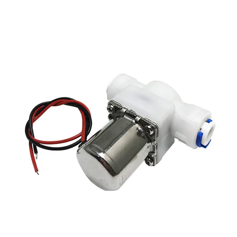 DC 3.6V 2-Way Bistable Solenoid Valve For Water Systems, High Cycle Life Pulse= Valve With PE Quick Fit For Sensor Faucets