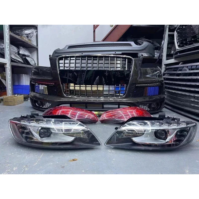 Older models Q7 new upgraded Includes headlights auto body systems parts car bumper for audi Q7