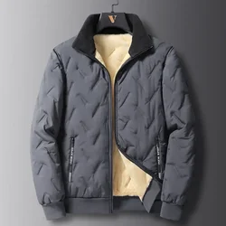 Parkas Outdoor Clothing Novelties Male Padded Coats Casual Men's Down Jacket Lamb Padding Offers Korean Style Heavy Elegant Hot