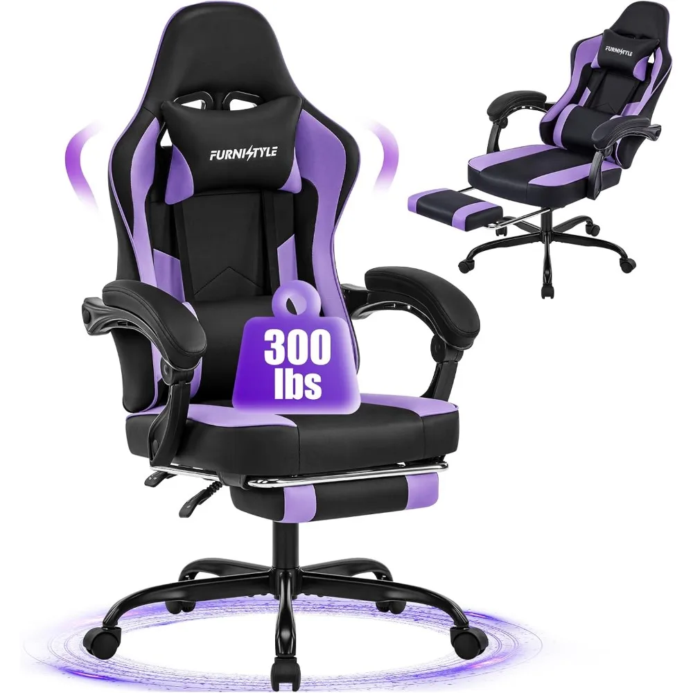 Gaming Chair, Purpl… - image