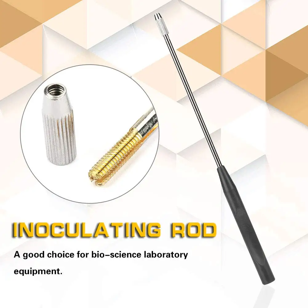 Inoculating Rod Pure Copper Microbiology Inoculation Handle Loop For Microbiological Testing Molecular Biology Laboratory Tool