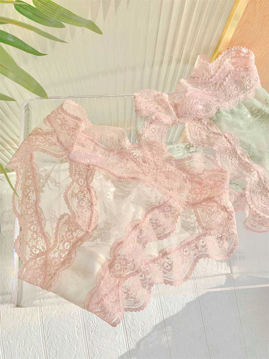 Lingerie Lolita japonesa para mulheres, roupas íntimas meninas, calcinhas femininas, cuecas femininas, cuecas sexy, verão